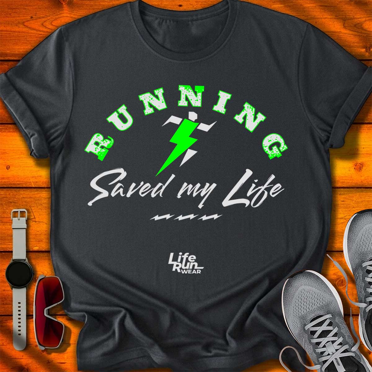 Running Saved my Life T-Shirt DC UF