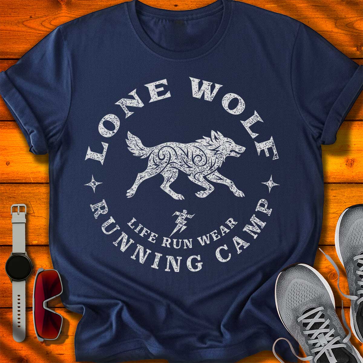 Lone Wolf Running Camp T-Shirt DC UF