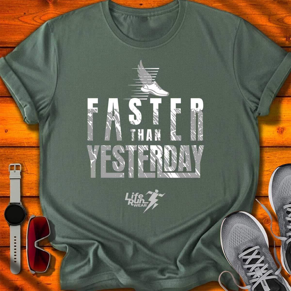Faster than Yesterday T-Shirt DC UF