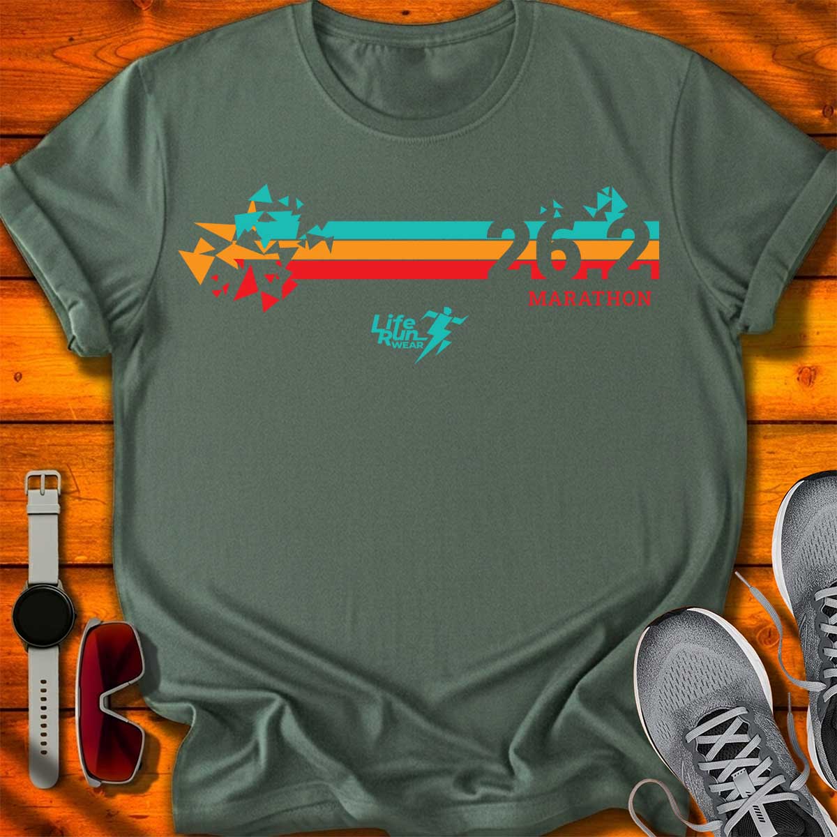 26.2 Marathon Line Break T-Shirt DC UF