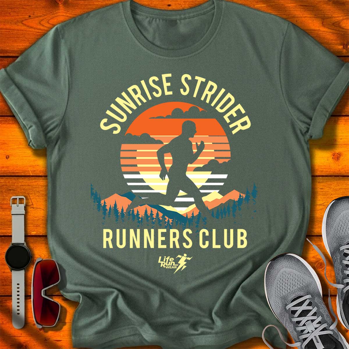 Sunrise Strider Runners Club T-Shirt DC UF
