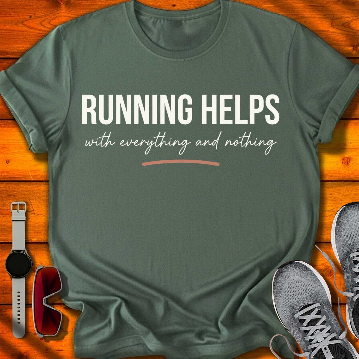 Running Helps T-Shirt DC UF