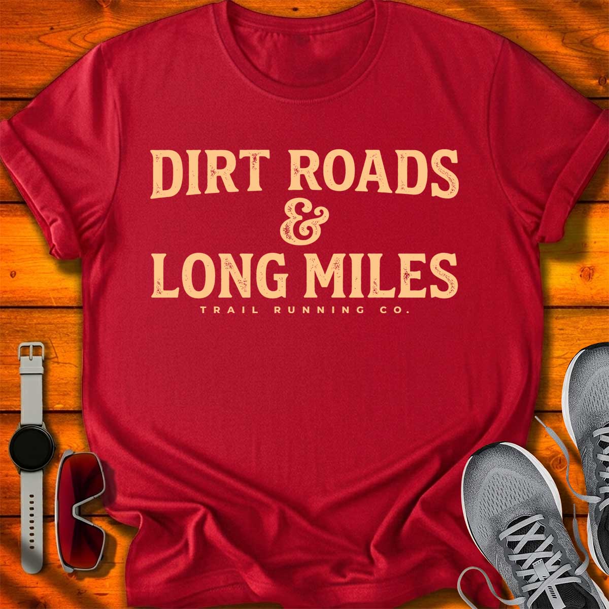 Dirt Roads & Long Miles T-Shirt DC UF