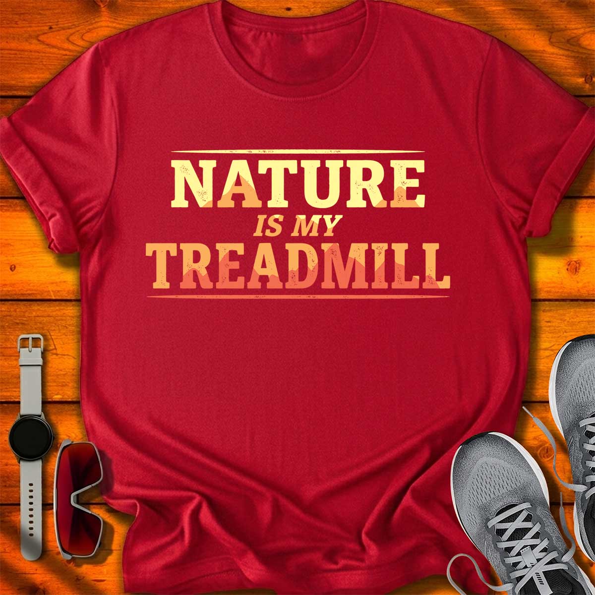 Nature is my Treadmill T-Shirt DC UF