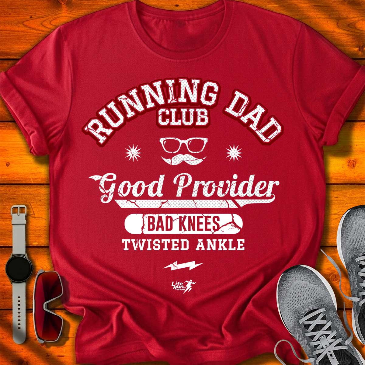 Running Dad Good Provider T-Shirt DC UF