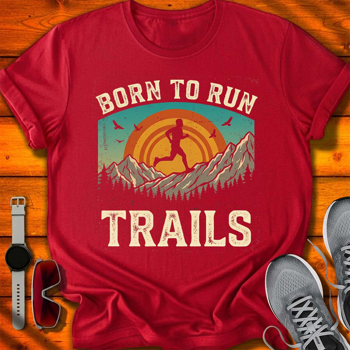 Born to Run Trails T-Shirt DC UF