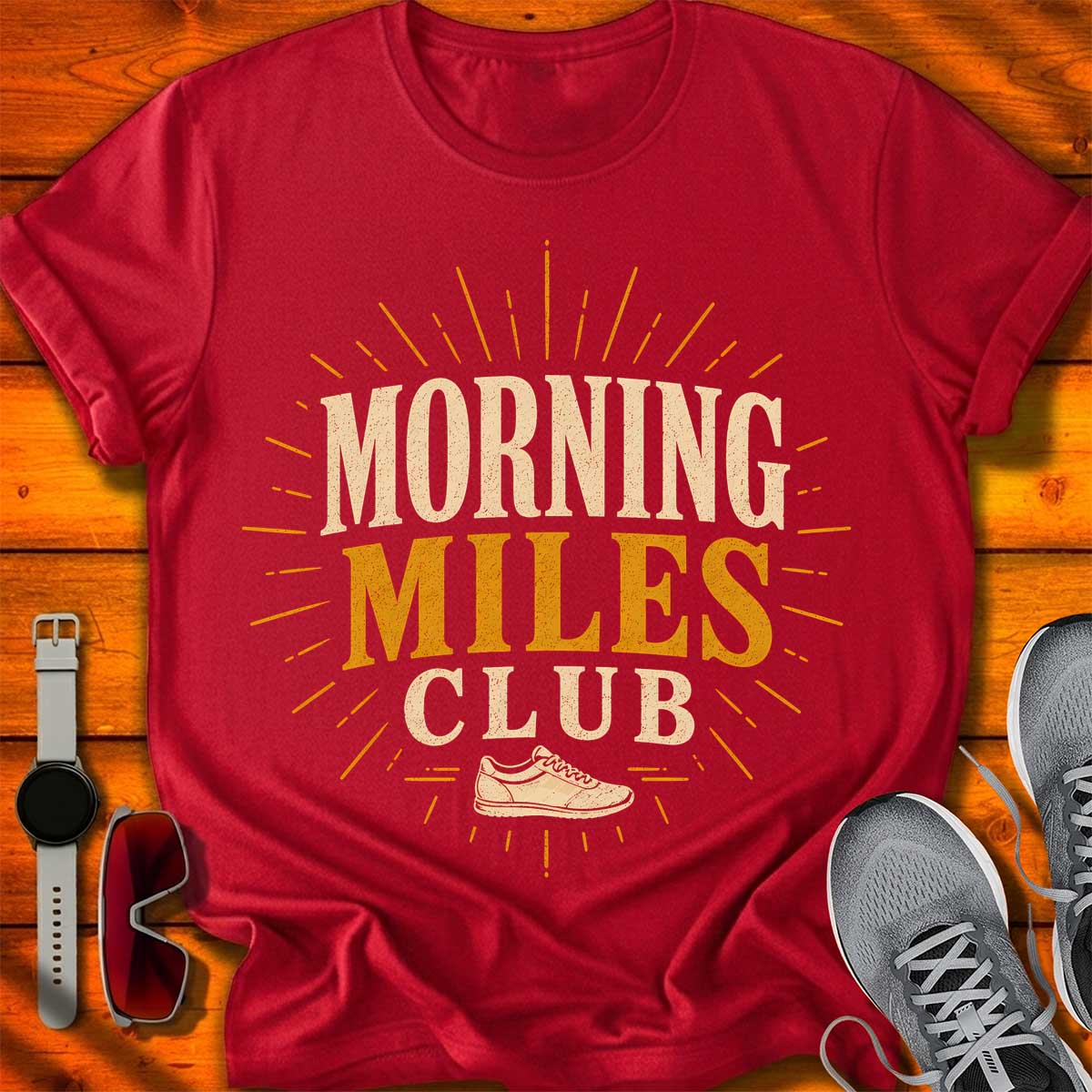 Morning Miles Club T-Shirt DC UF