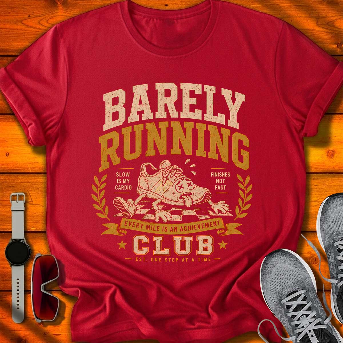 Barely Running Club T-Shirt DC UF