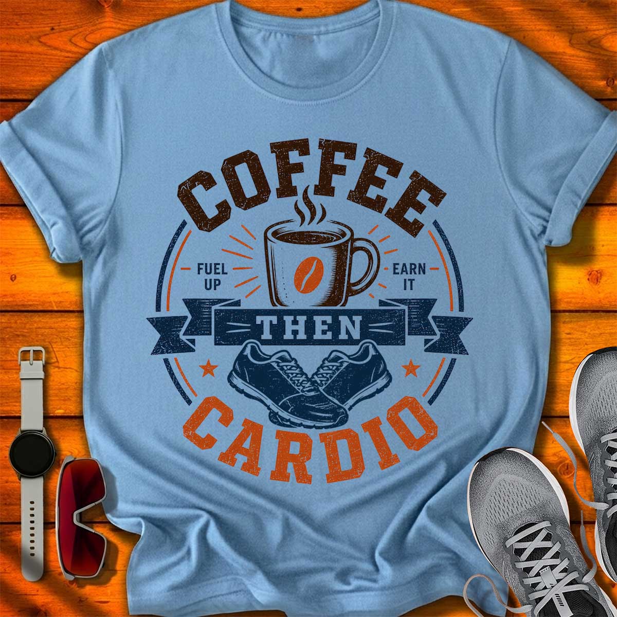 Coffee then Cardio T-Shirt LC UF