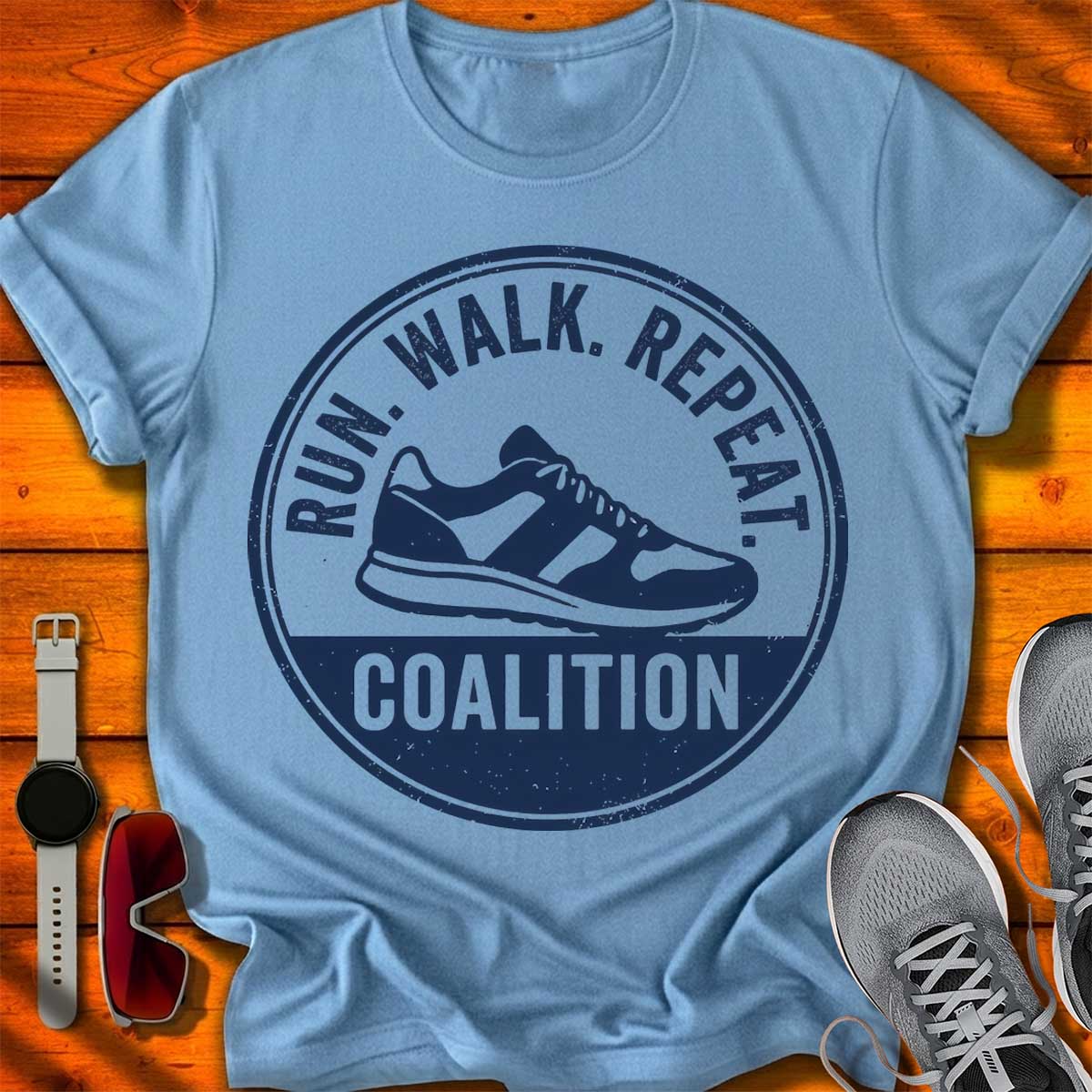 Run Walk Repeat Coalition T-Shirt LC UF