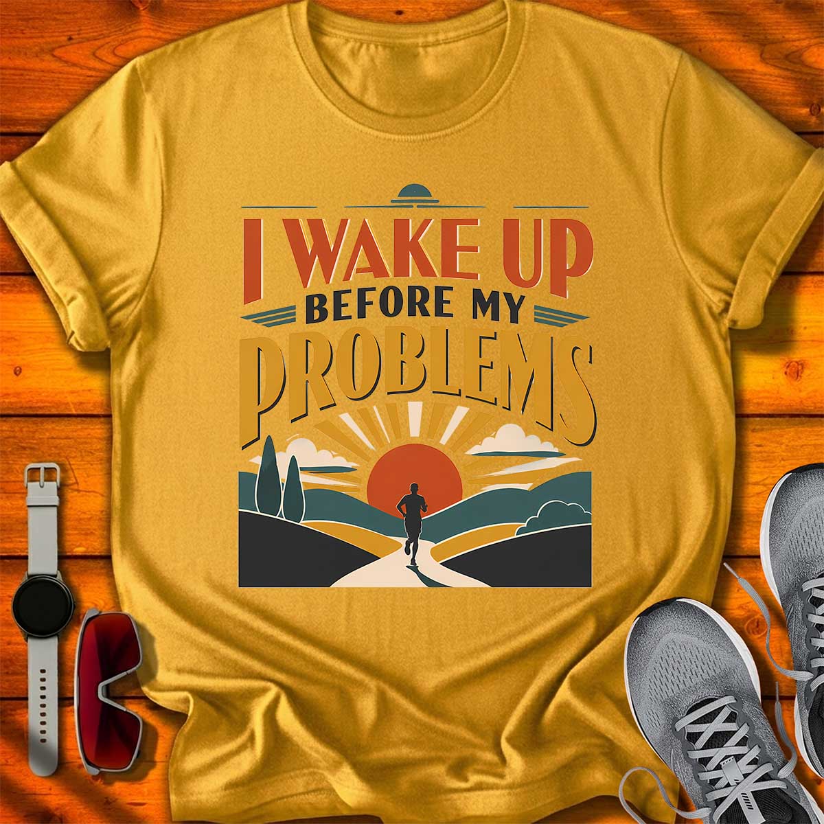 Wake Up Before My Problems T-Shirt LC UF