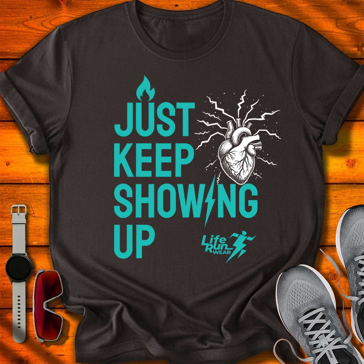 Just Keep Showing Up T-Shirt DC UF