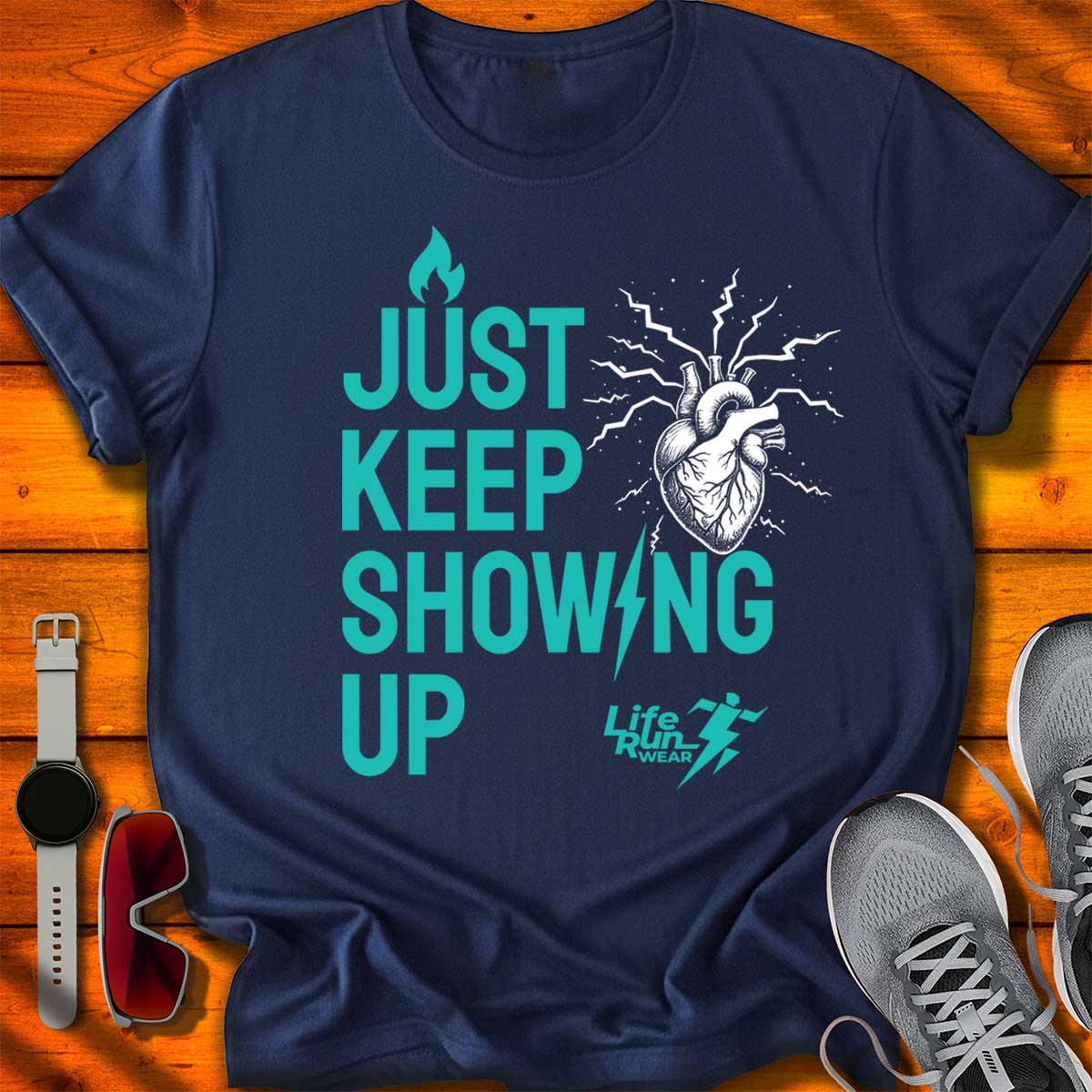 Just Keep Showing Up T-Shirt DC UF