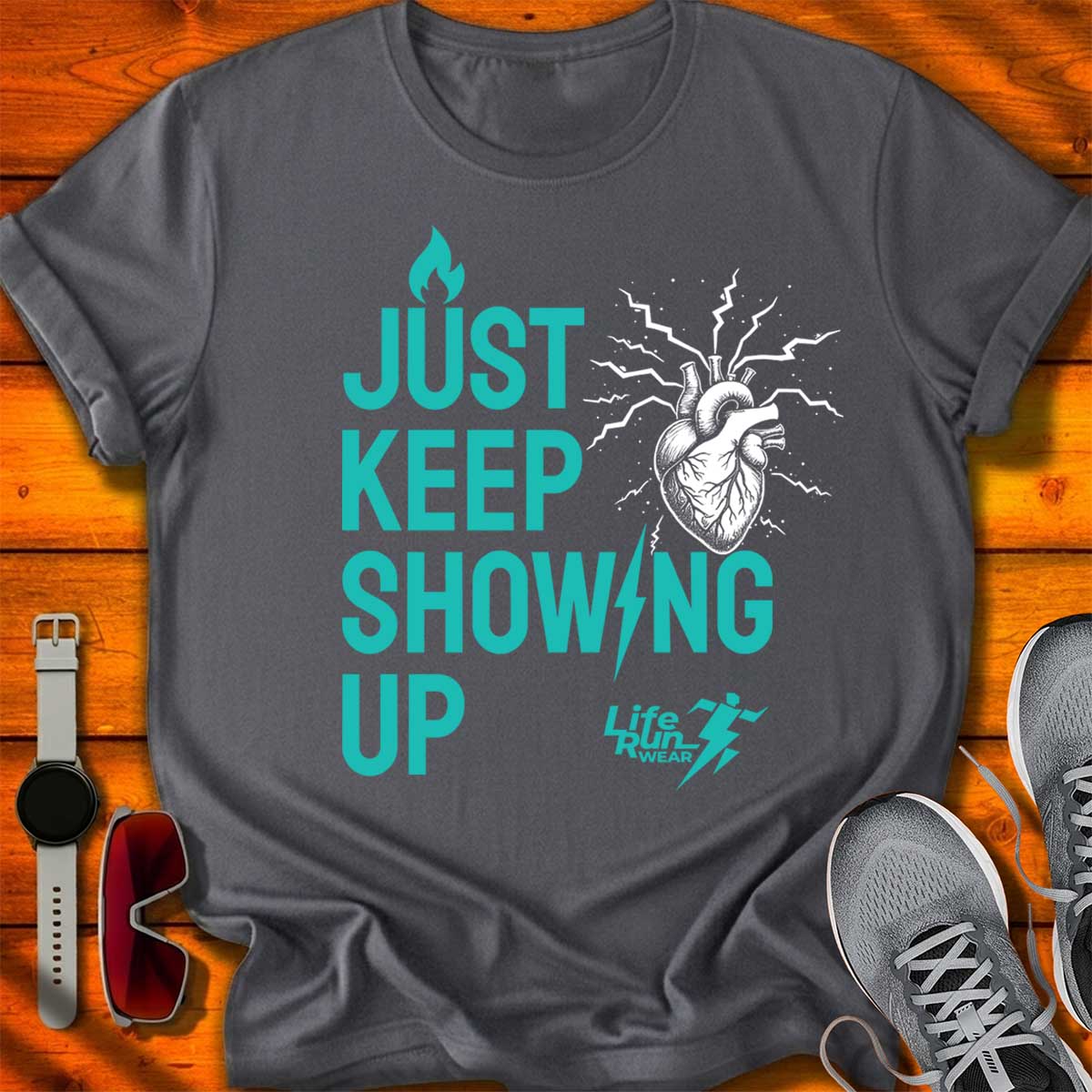 Just Keep Showing Up T-Shirt DC UF