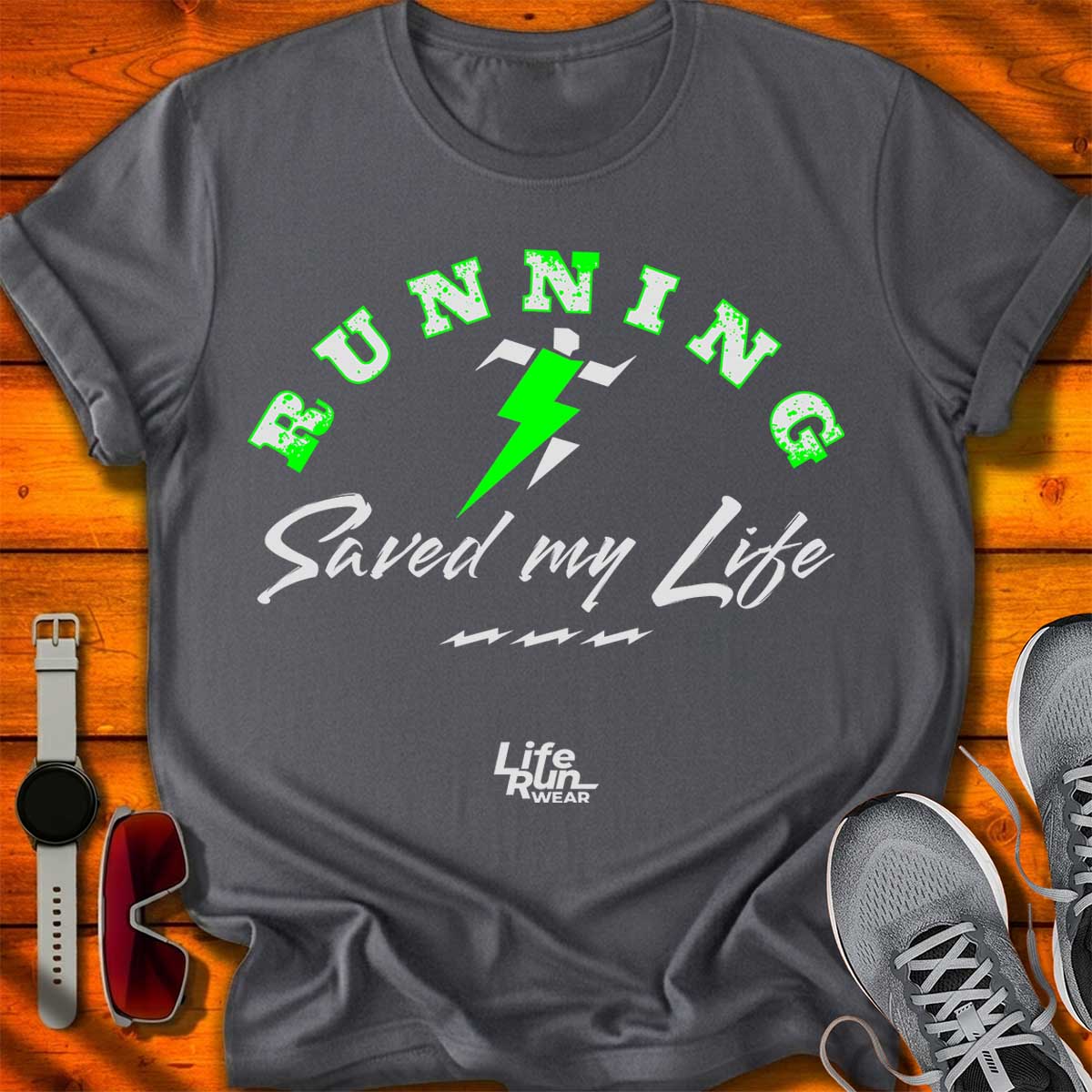 Running Saved my Life T-Shirt DC UF
