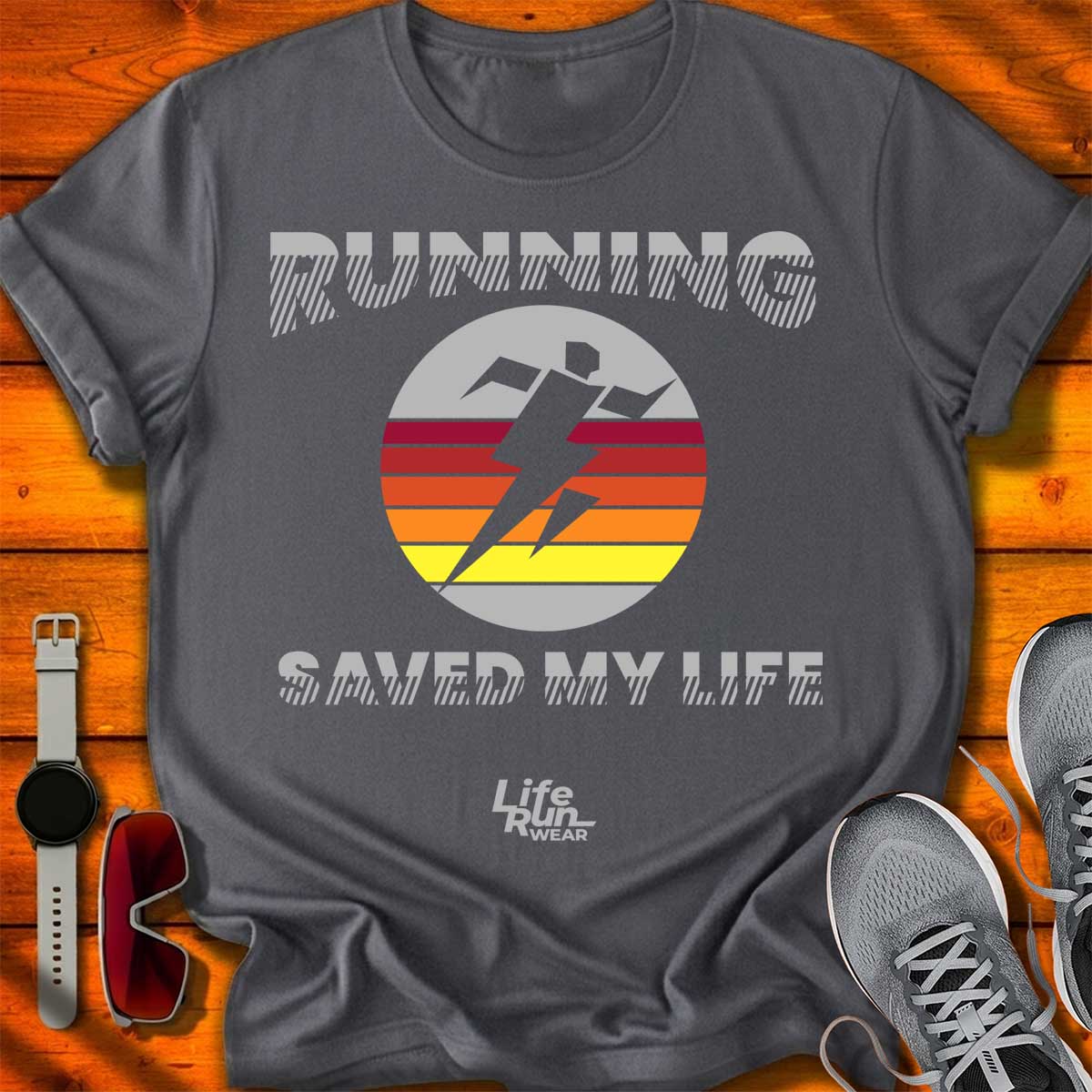 Running Saved my Life T-Shirt DC UF