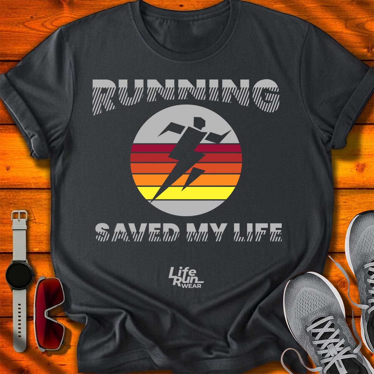 Running Saved my Life T-Shirt DC UF