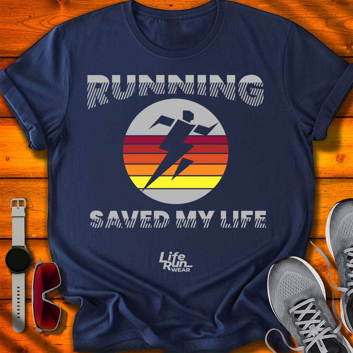 Running Saved my Life T-Shirt DC UF