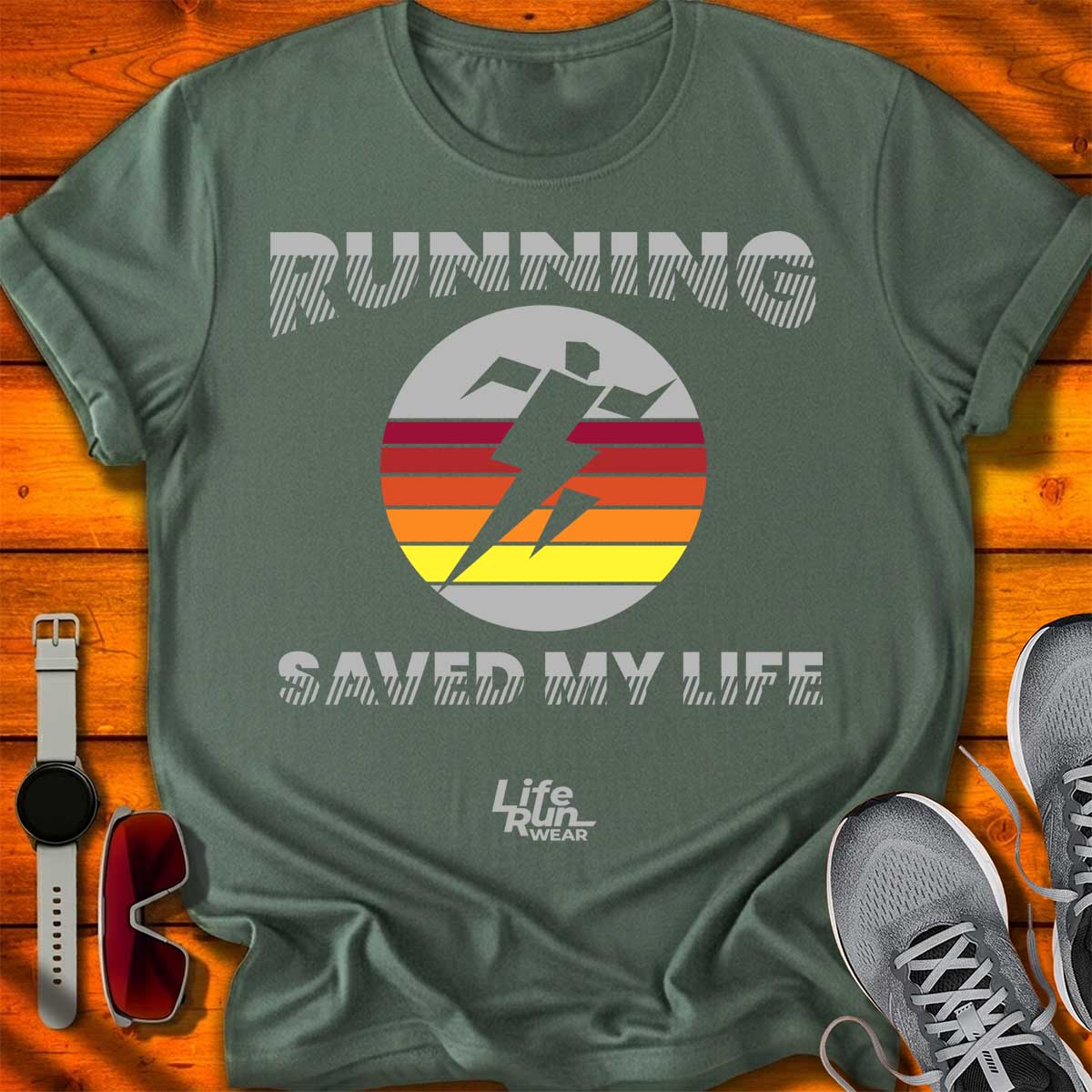 Running Saved my Life T-Shirt DC UF