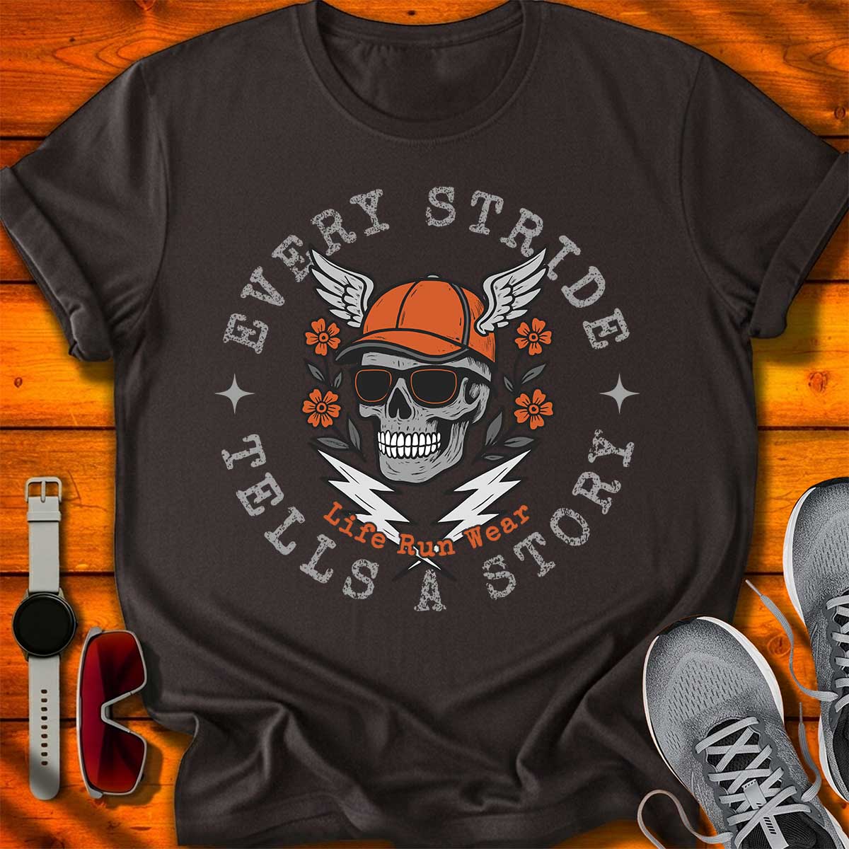 Every Stride Tells a Story T-Shirt DC UF