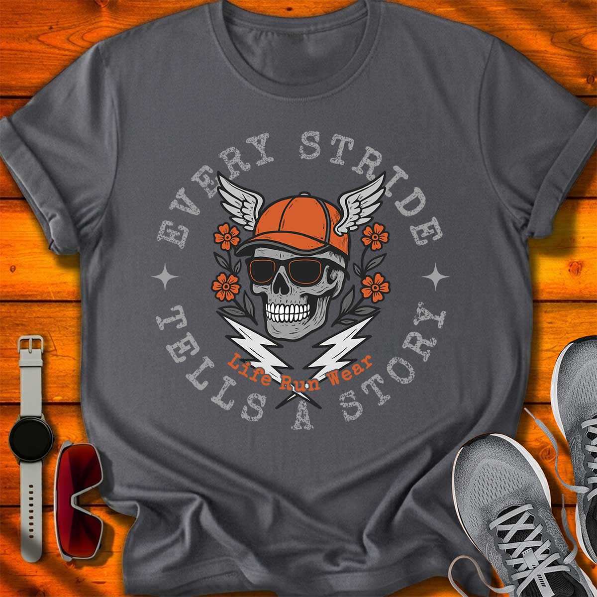 Every Stride Tells a Story T-Shirt DC UF