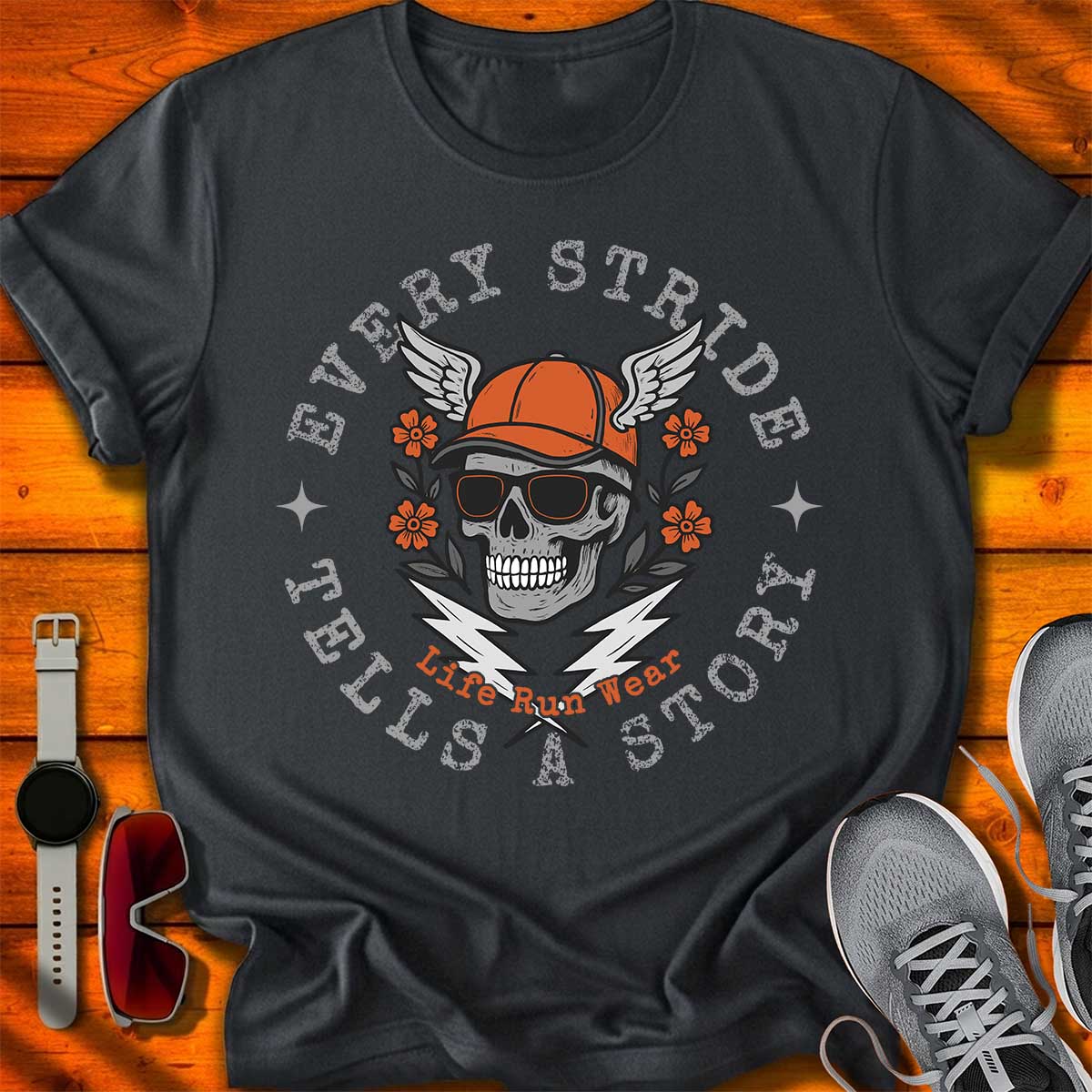 Every Stride Tells a Story T-Shirt DC UF