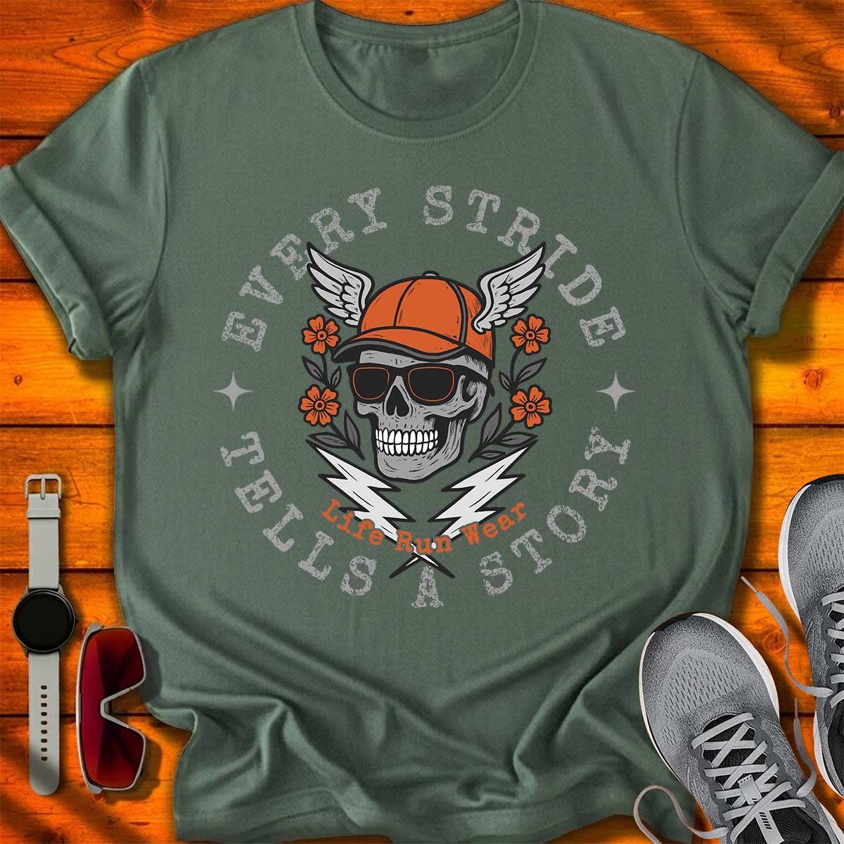 Every Stride Tells a Story T-Shirt DC UF