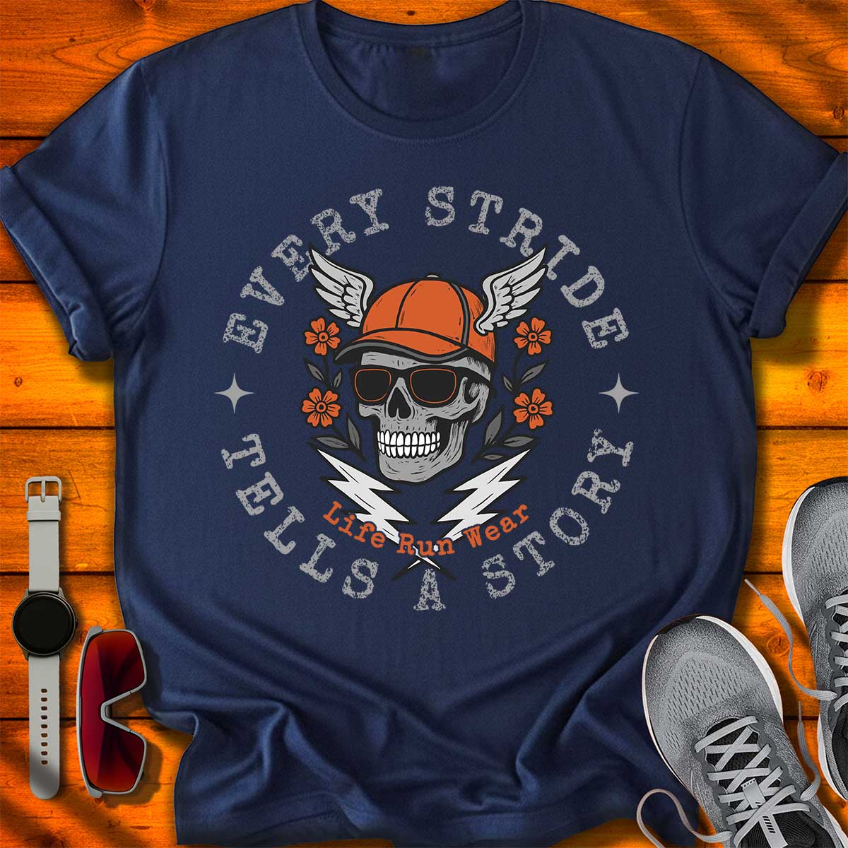 Every Stride Tells a Story T-Shirt DC UF