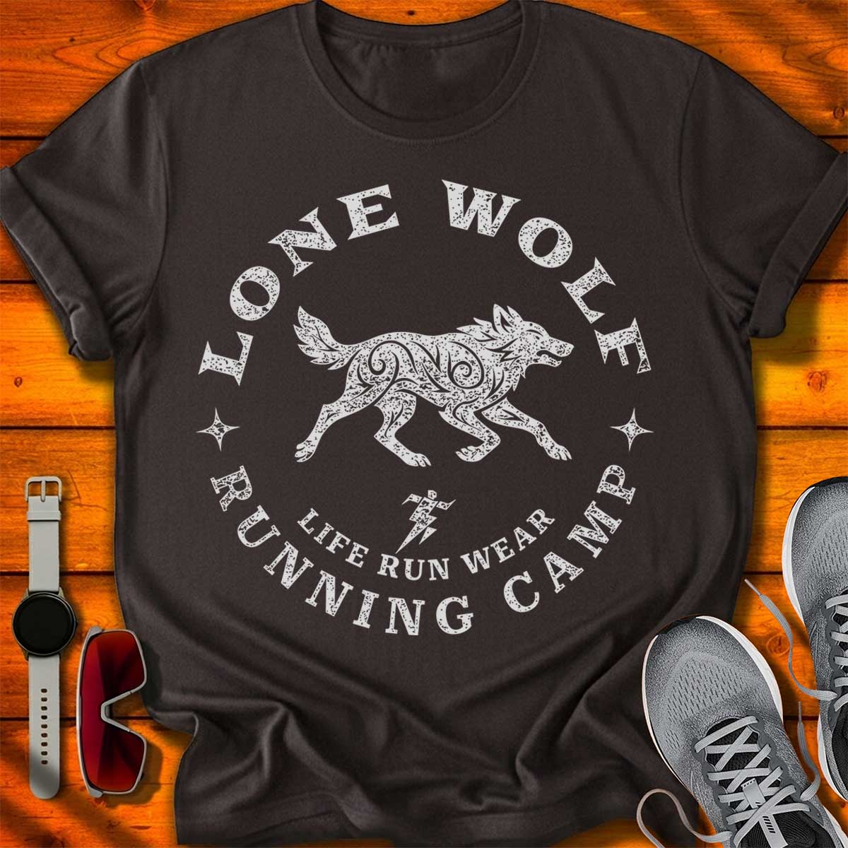 Lone Wolf Running Camp T-Shirt DC UF