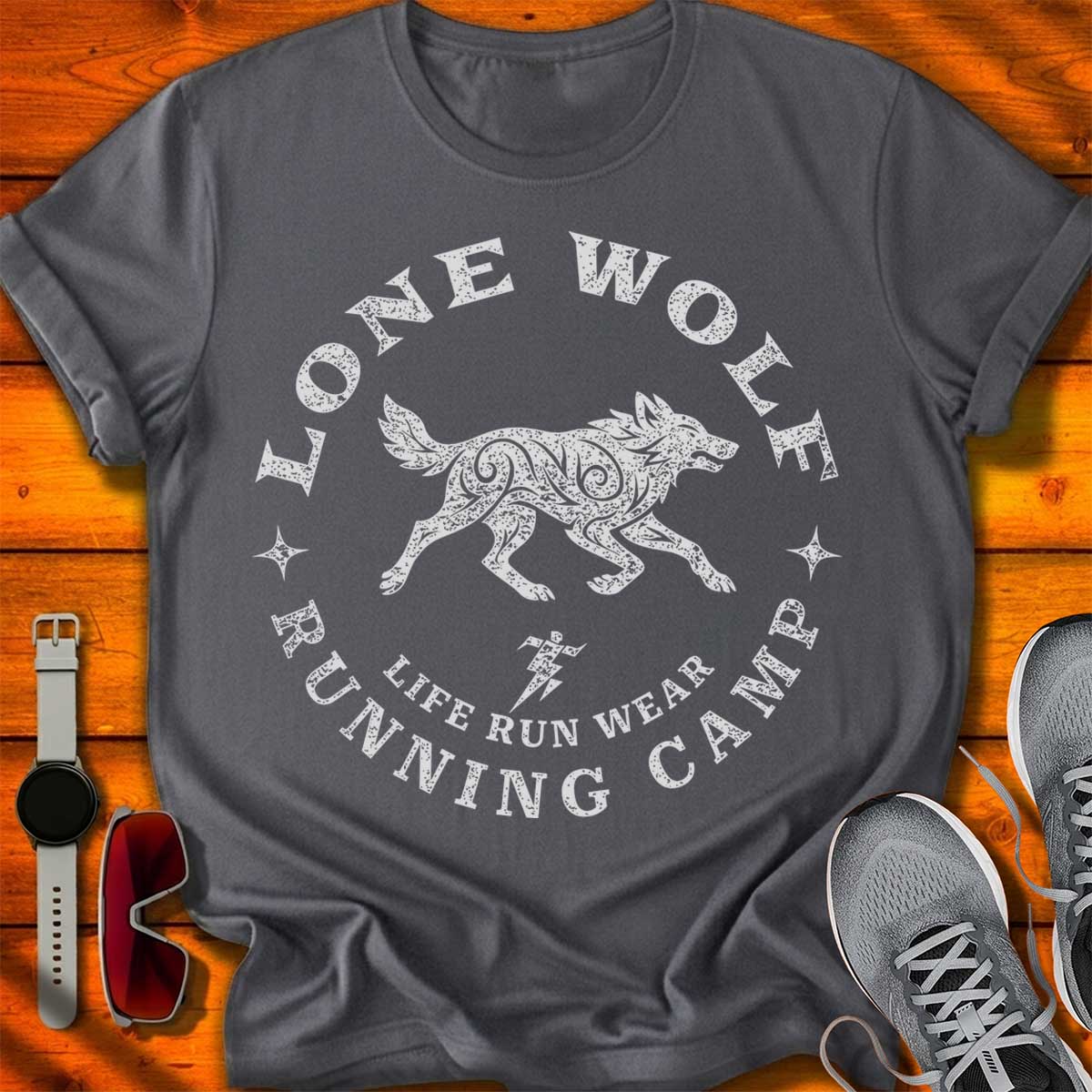 Lone Wolf Running Camp T-Shirt DC UF