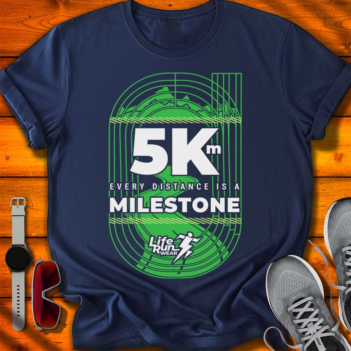 5K Milestone T-Shirt DC UF