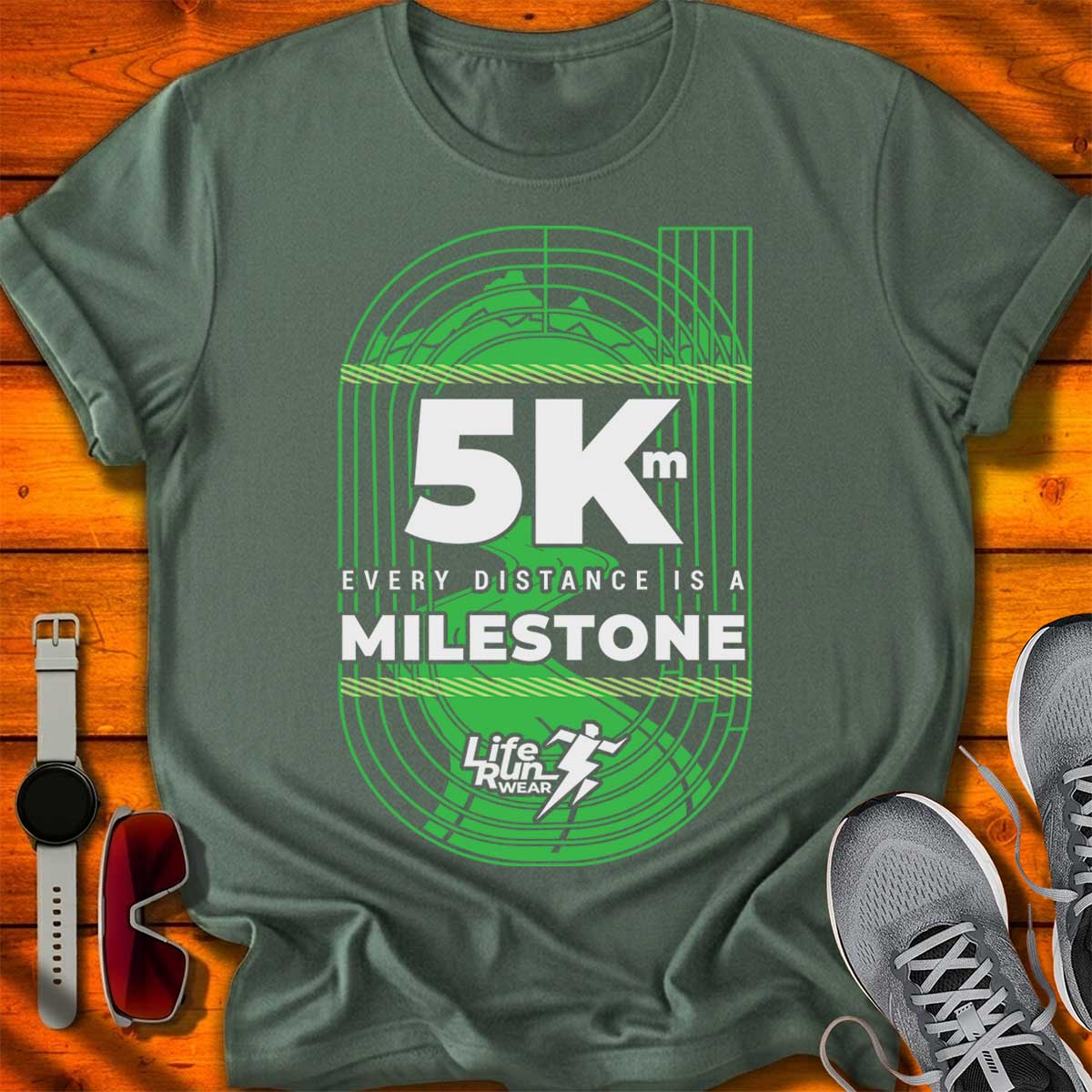 5K Milestone T-Shirt DC UF