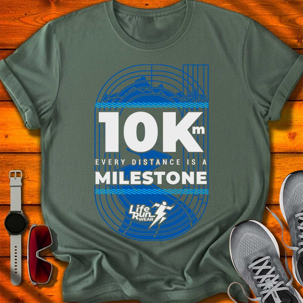 10K Milestone T-Shirt DC UF