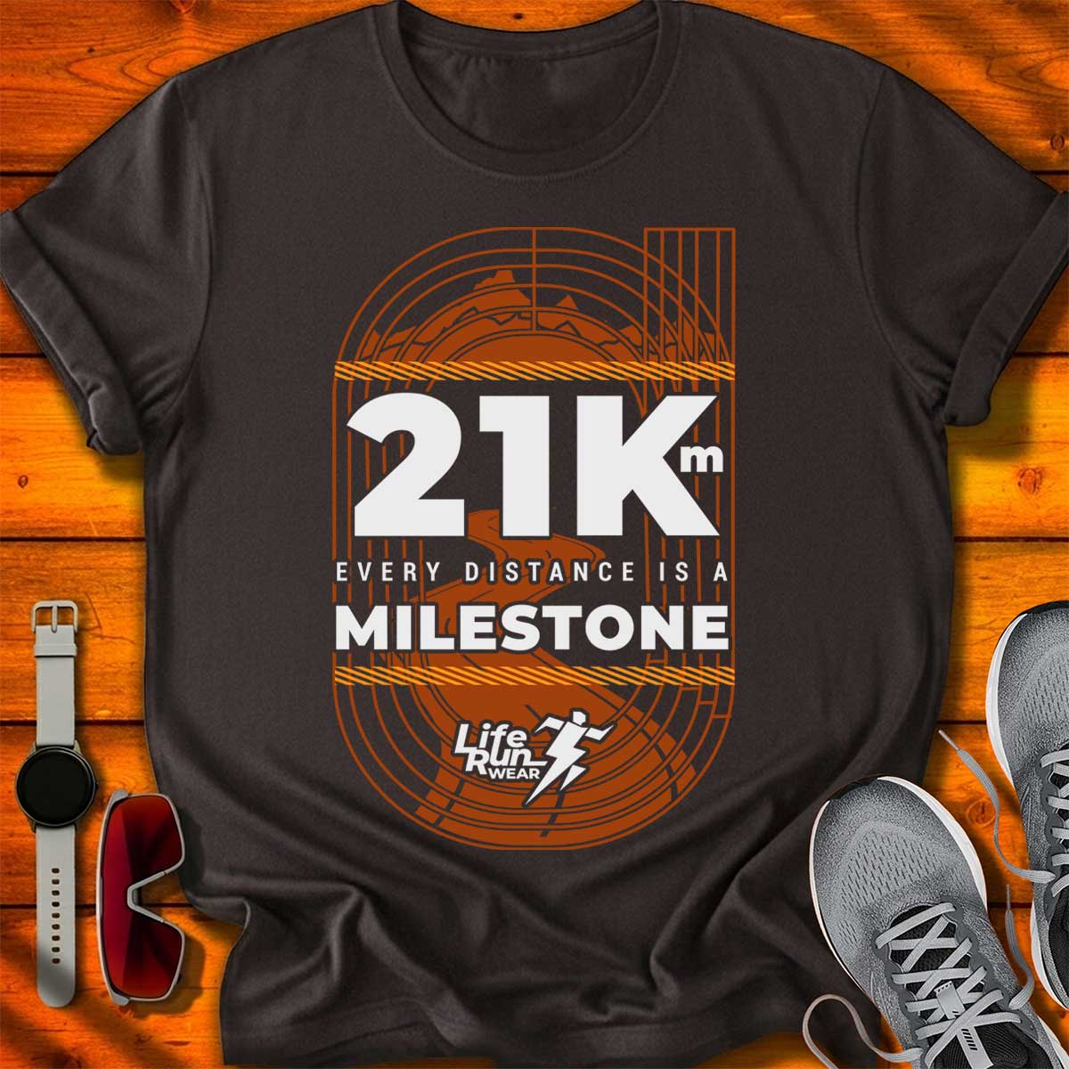 21K Milestone T-Shirt DC UF