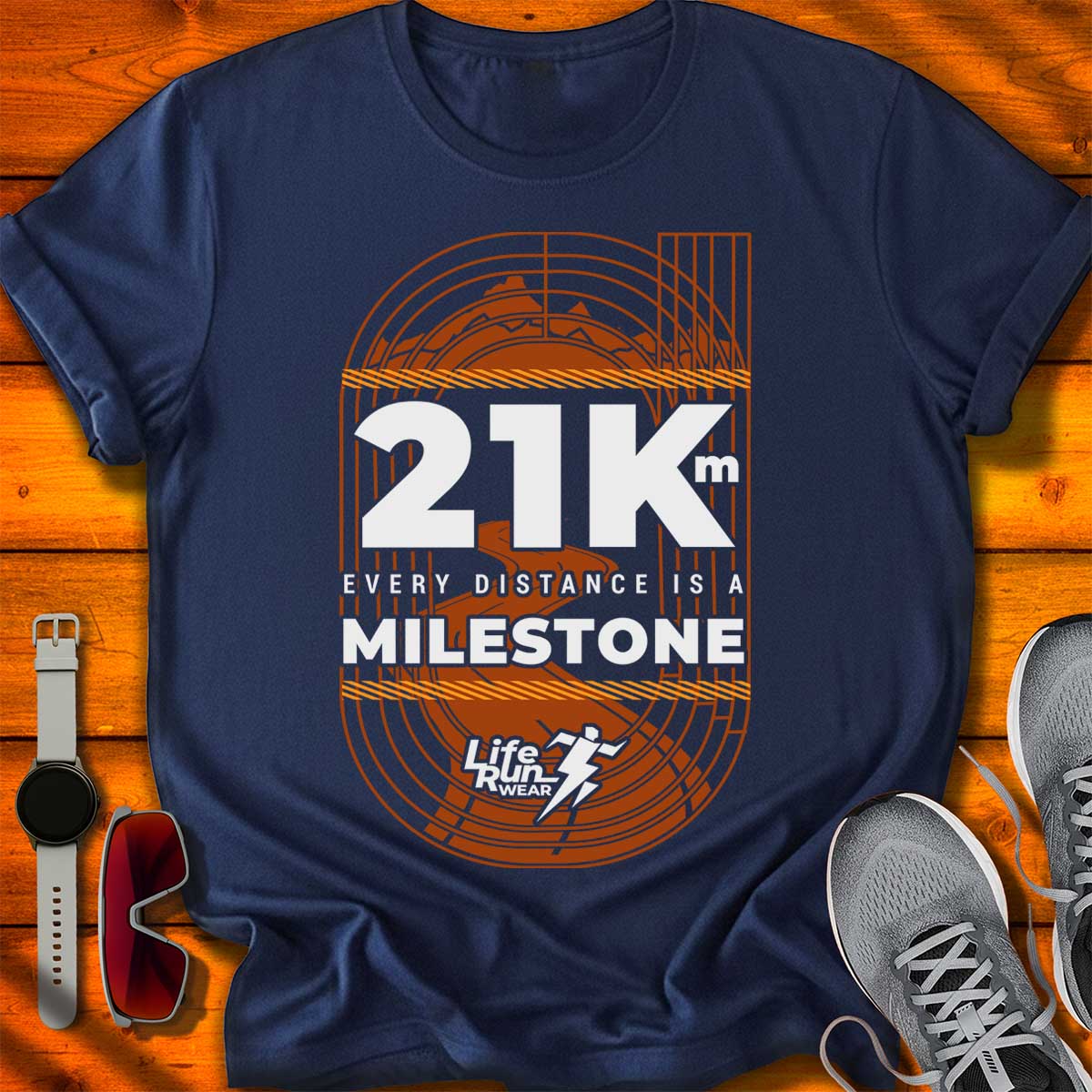 21K Milestone T-Shirt DC UF