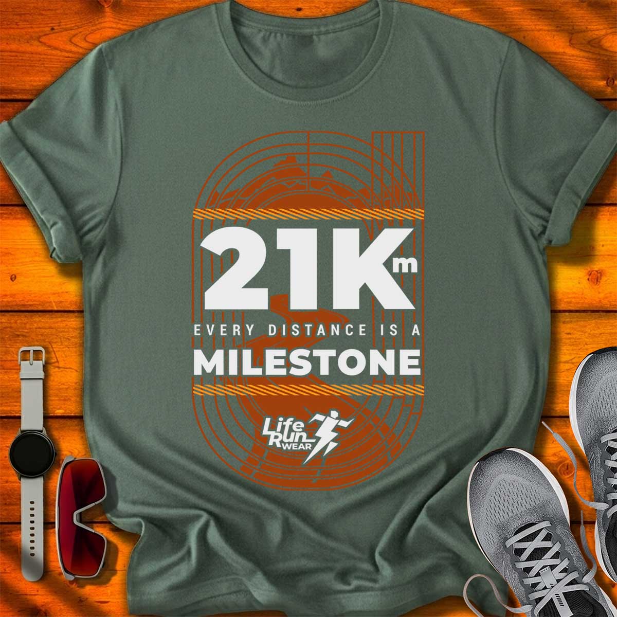 21K Milestone T-Shirt DC UF