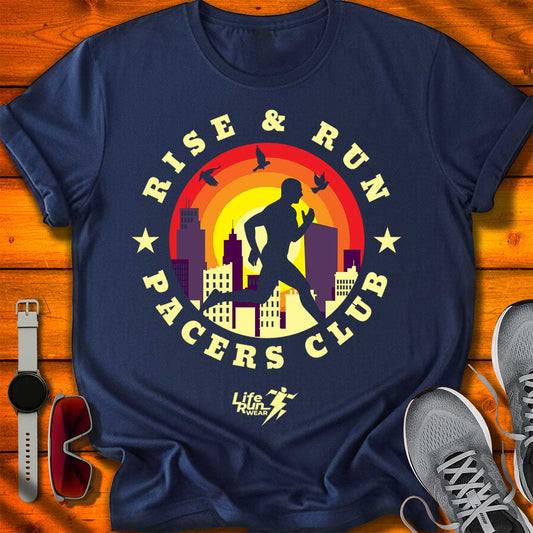 Rise and Run Pacers Club T-Shirt DC UF