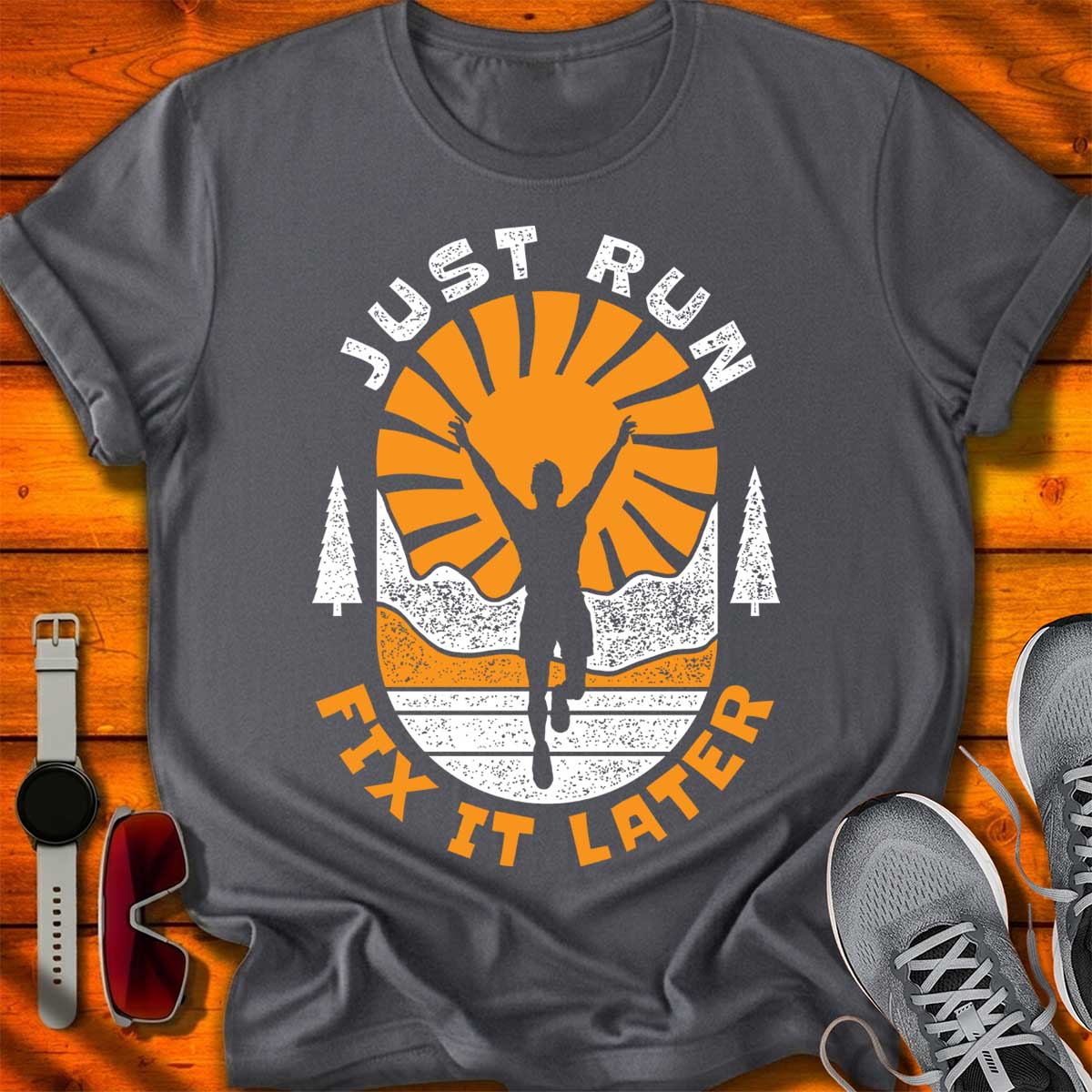 Just Run Fix It Later T-Shirt DC UF