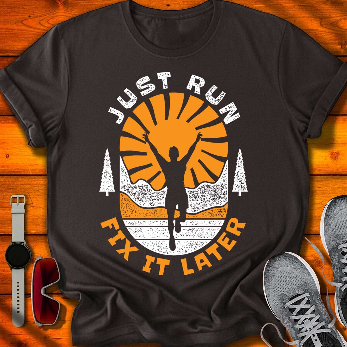 Just Run Fix It Later T-Shirt DC UF