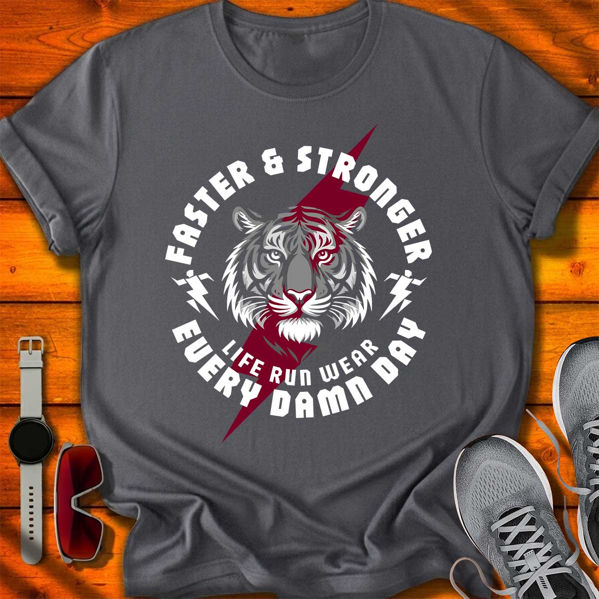 Faster & Stronger Every Damn Day T-Shirt DC UF
