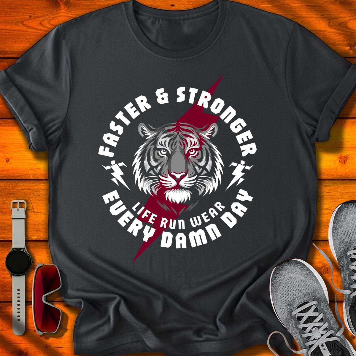 Faster & Stronger Every Damn Day T-Shirt DC UF