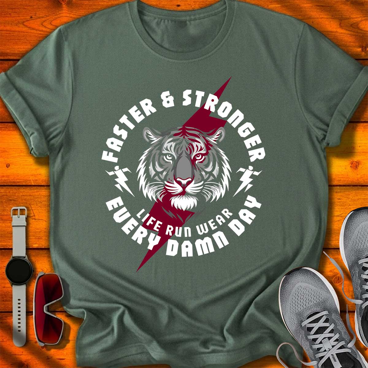 Faster & Stronger Every Damn Day T-Shirt DC UF