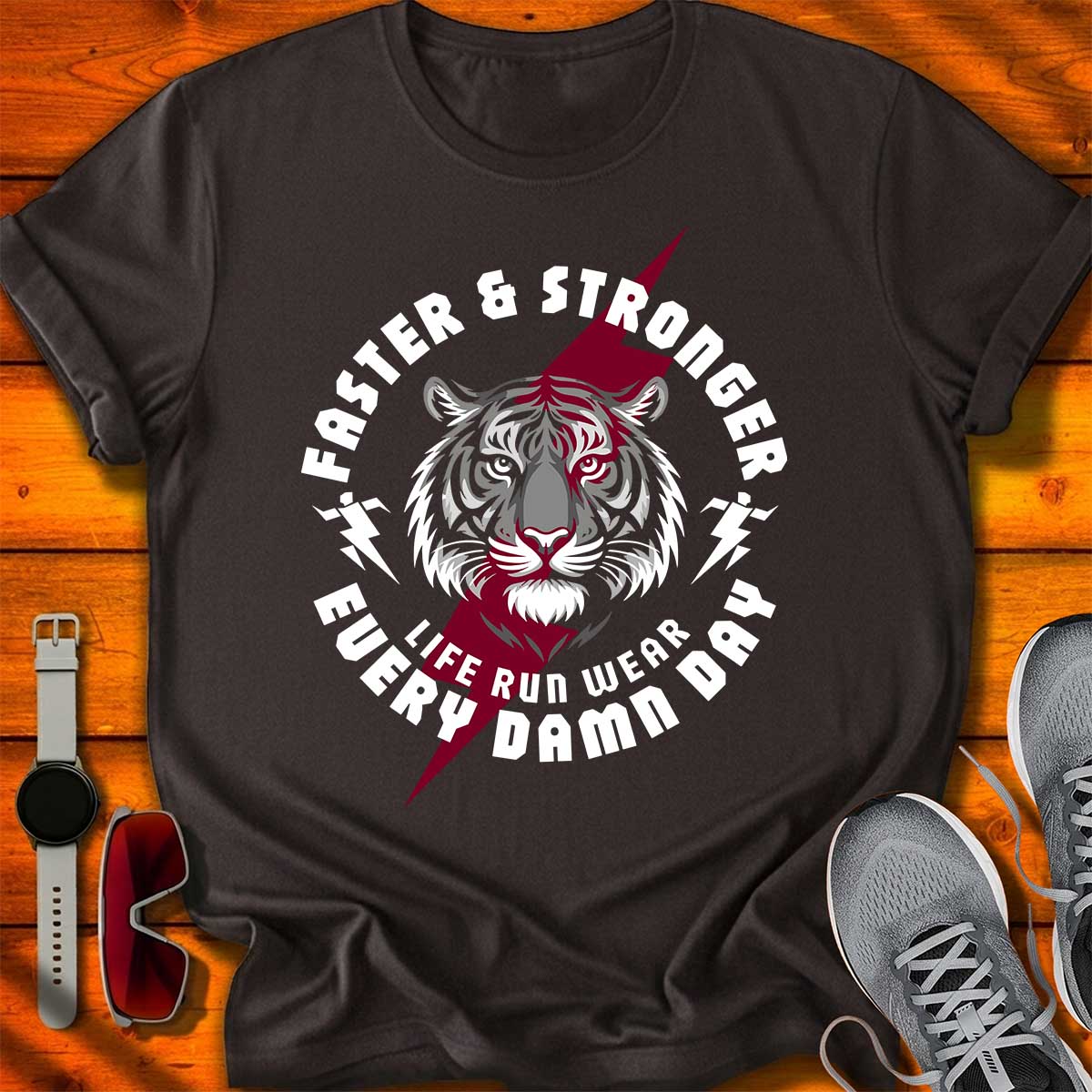 Faster & Stronger Every Damn Day T-Shirt DC UF