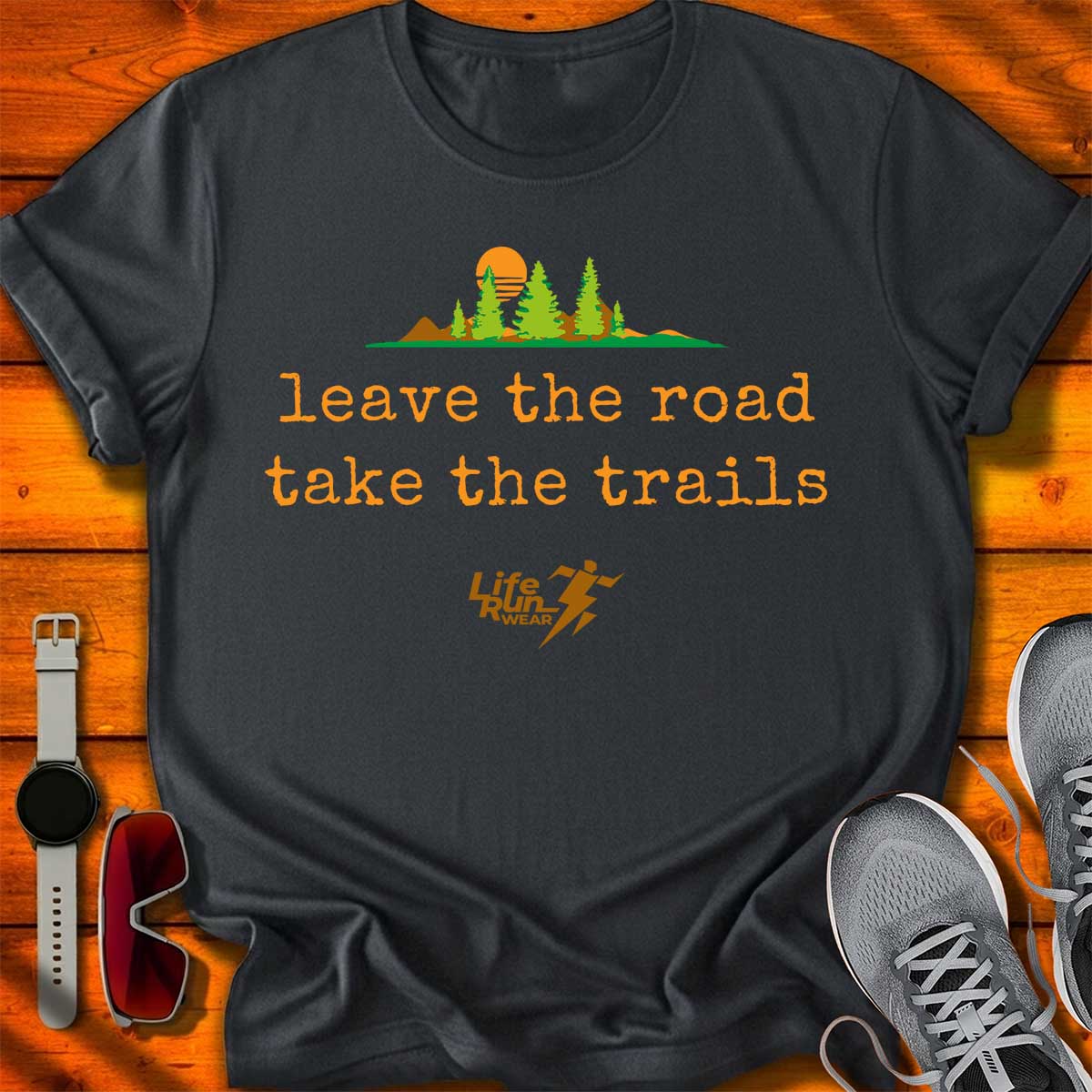 Leave the Road take the Trails T-Shirt DC UF