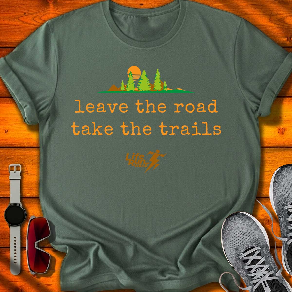 Leave the Road take the Trails T-Shirt DC UF