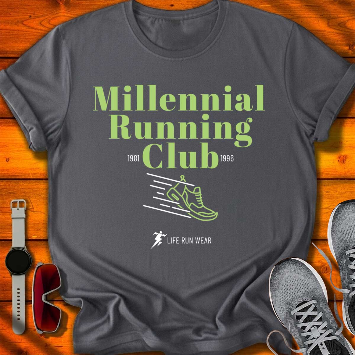 Millennial Running Club Classic T-Shirt DC UF