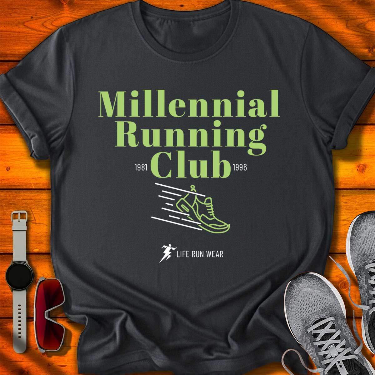 Millennial Running Club Classic T-Shirt DC UF