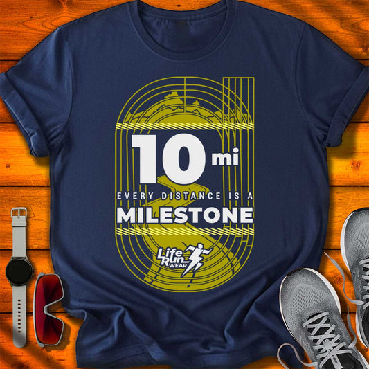 10 mi Milestone T-Shirt DC UF