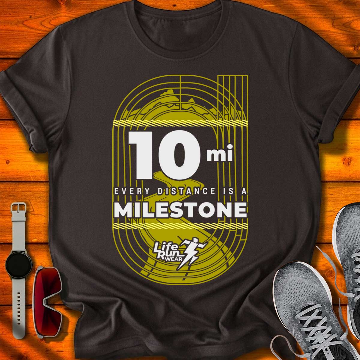 10 mi Milestone T-Shirt DC UF