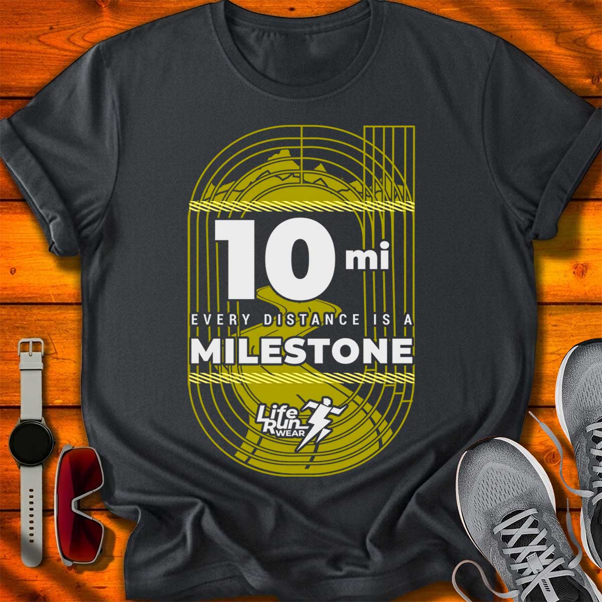 10 mi Milestone T-Shirt DC UF